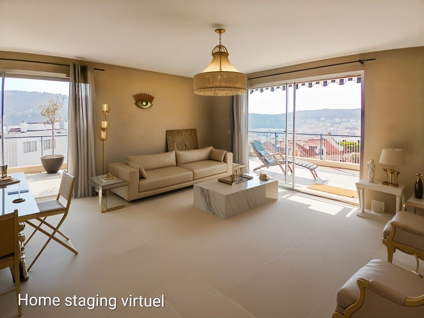 Penthouse d’exception à Nice – Vue mer panoramique & terrasse de 103 m²