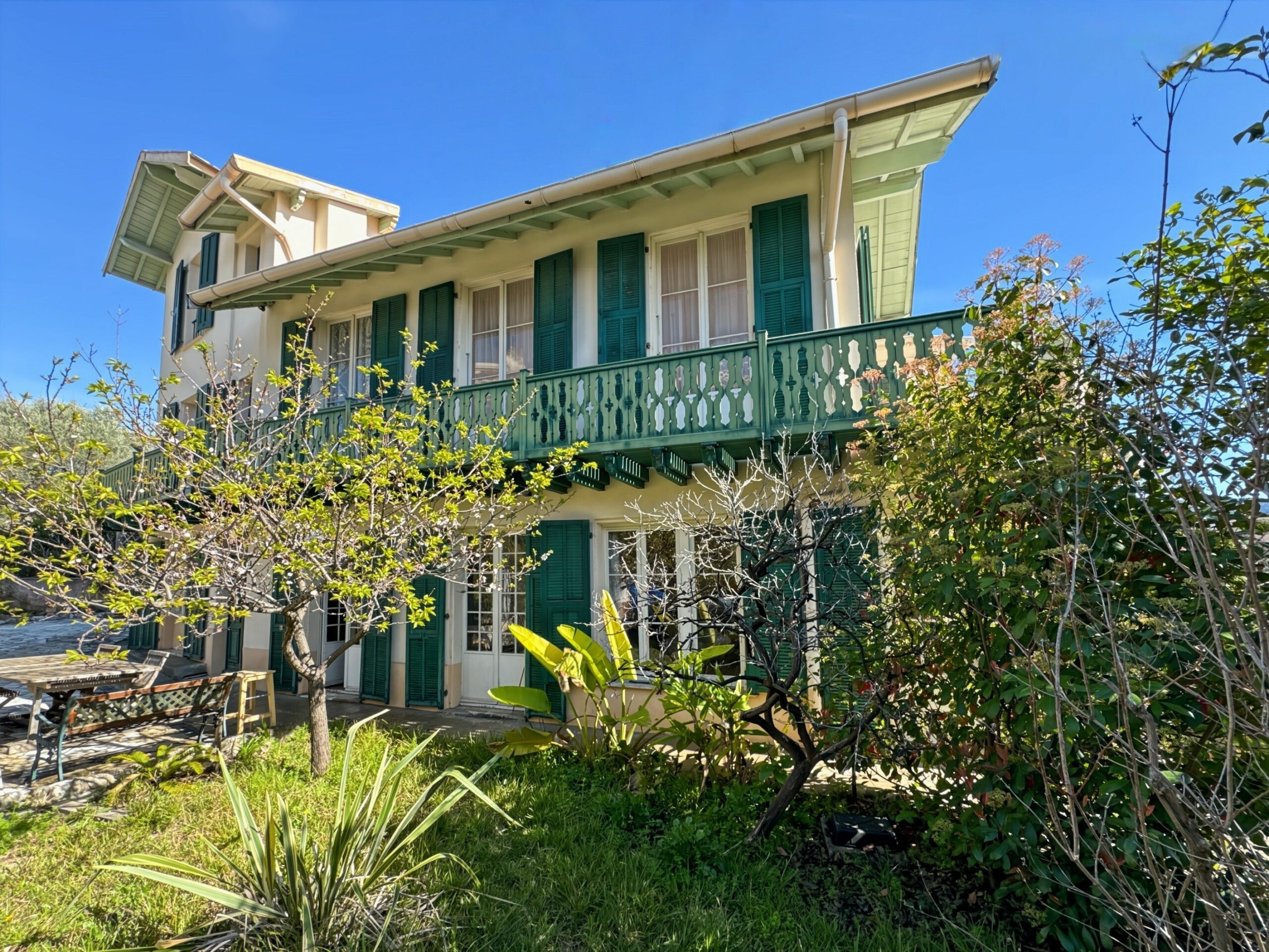 NICE Cimiez/Libération – Villa de caractère avec terrain plat