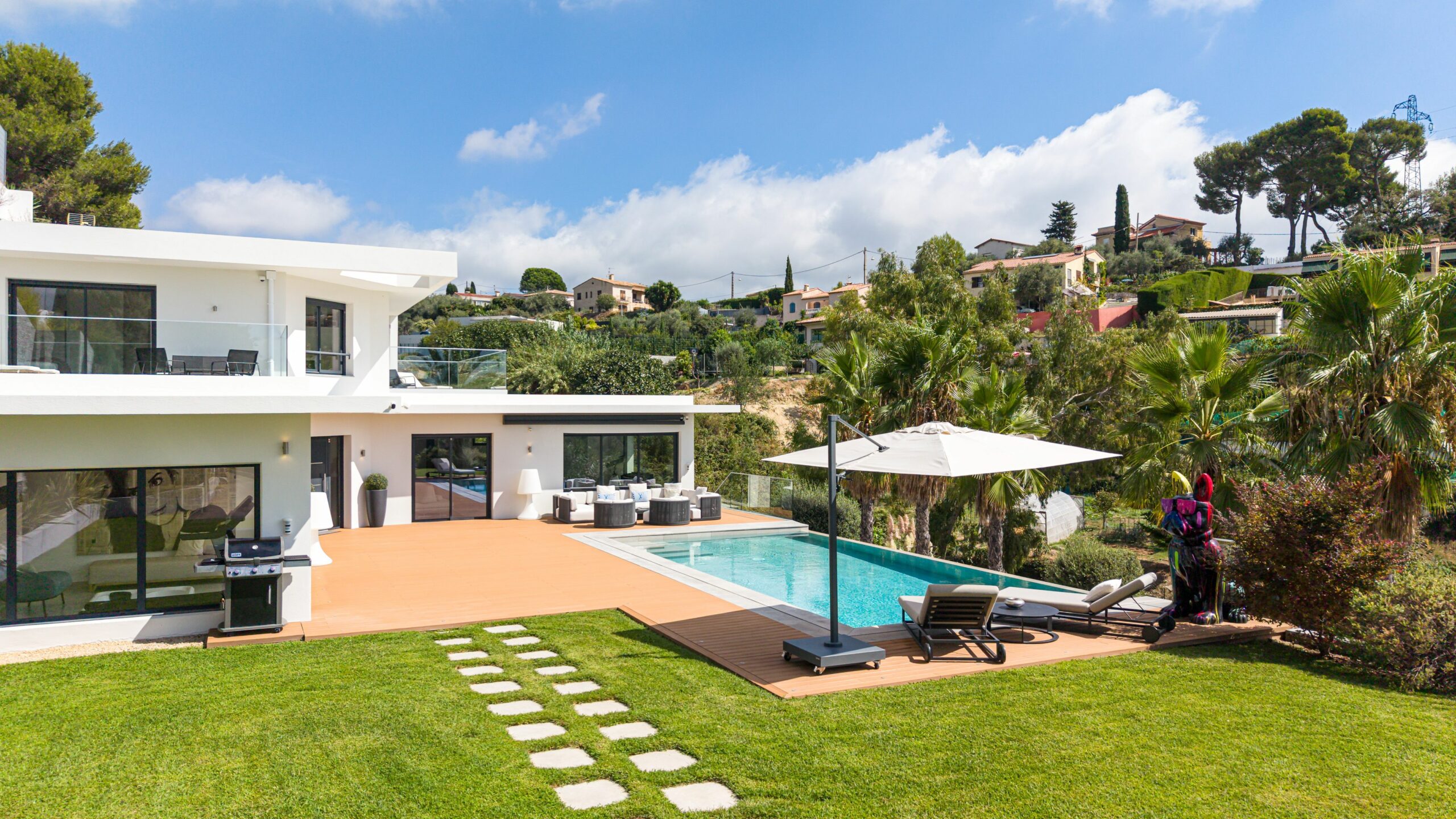 Nice-VILLA Californienne D’EXCEPTION